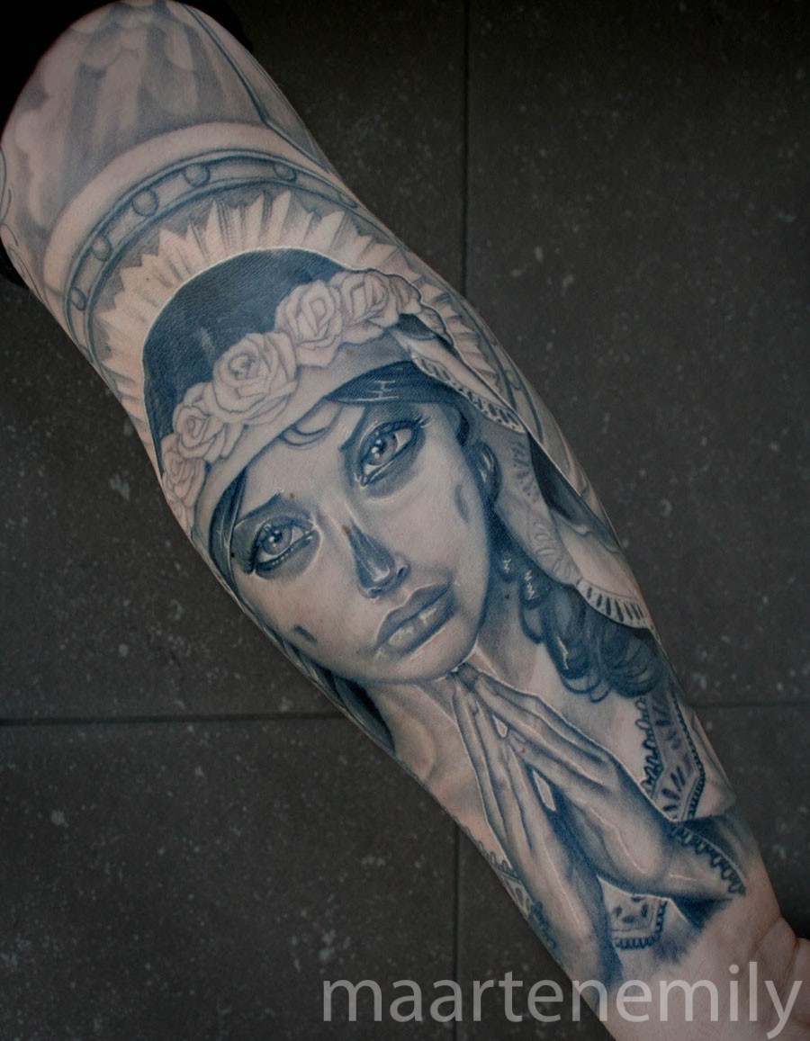 day of the dead tattoo