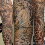 tattoos design by maarten flowing mermaid 1 needle